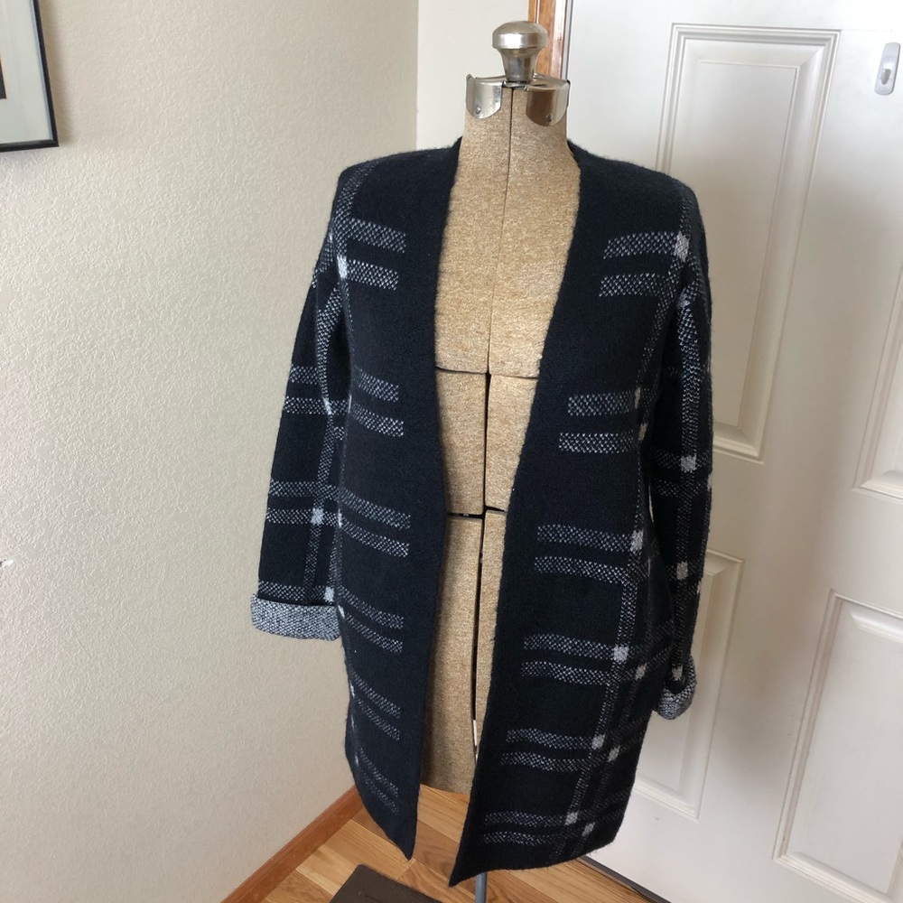 NWT M&S Collection Plaid Check Cardigan